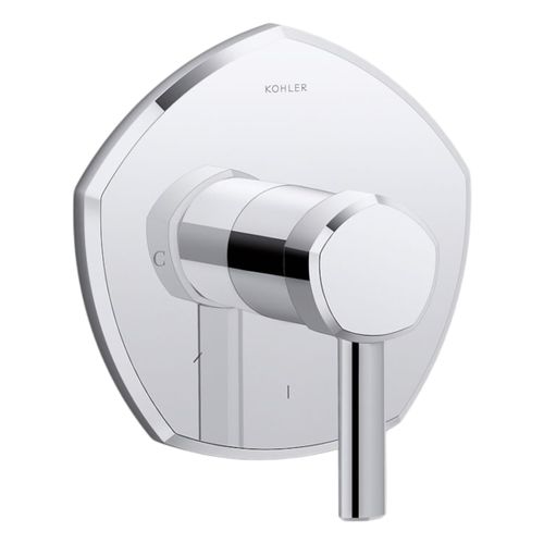 Main product image of Occasion Mastershower Temperature Control Valve Trim w/ Lever Handle (Polished Chrome), K-T27040-4-CP