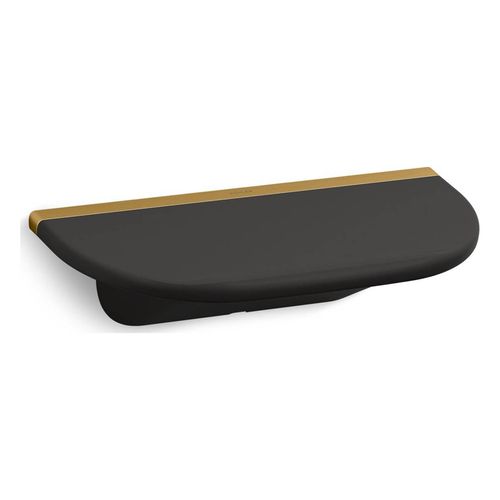 Main product image of Foot Ledge (Vibrant Brushed Moderne Brass), K-26306-2MB
