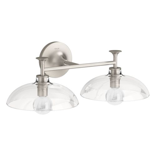 Main product image of Tone Two-Light Sconce (Brushed Nickel), K-31769-SC02-BNL