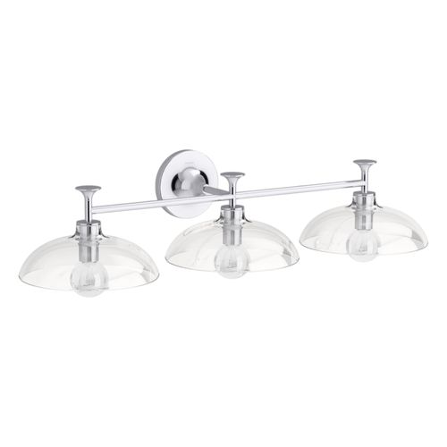 Main product image of Tone Three-Light Sconce (Polished Chrome), K-31770-SC03-CPL