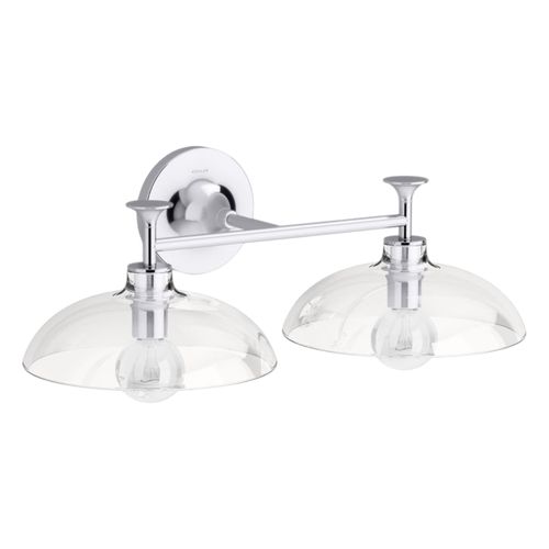 Main product image of Tone Two-Light Sconce (Polished Chrome), K-31769-SC02-CPL