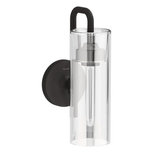Main product image of Purist One-Light Sconce (Matte Black), K-27262-SC01-BLL