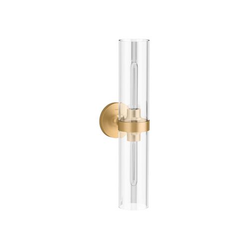 Main product image of Purist Two-Light Sconce (Brushed Moderne Brass), K-27263-SC02-2GL
