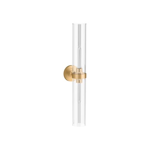 Main product image of Purist Two-Light Sconce (Brushed Moderne Brass), K-27264-SC02-2GL