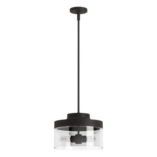 Main product image of Purist 12-1/2" Pendant (Matte Black), K-27265-PE02-BLL