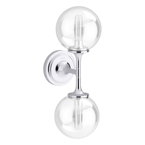 Main product image of Bellera Two-Light Sconce (Polished Chrome), K-31762-SC02-CPL