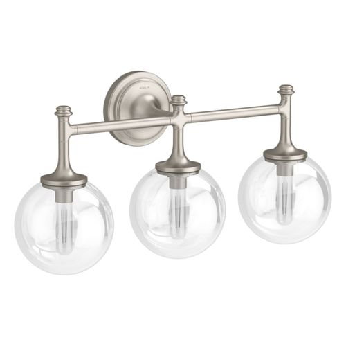Main product image of Bellera Three-Light Sconce (Brushed Nickel), K-31763-SC03-BNL