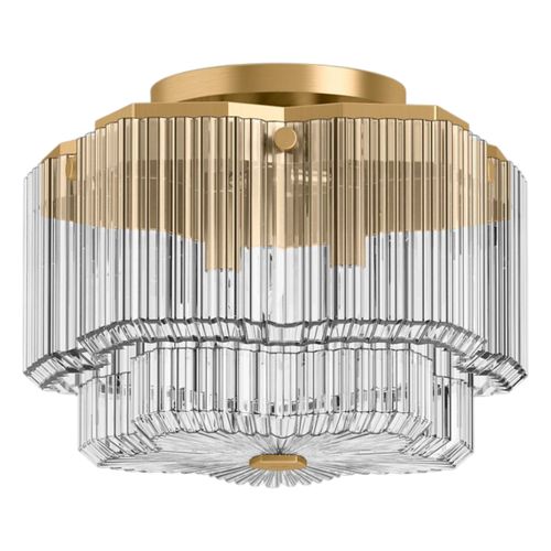 Main product image of Occasion 15" Flush-Mount (Brushed Moderne Brass), K-31780-FM03-2GL