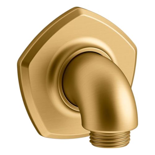 Main product image of Occasion Wall-Mount Supply Elbow (Vibrant Brushed Moderne Brass), K-27053-2MB