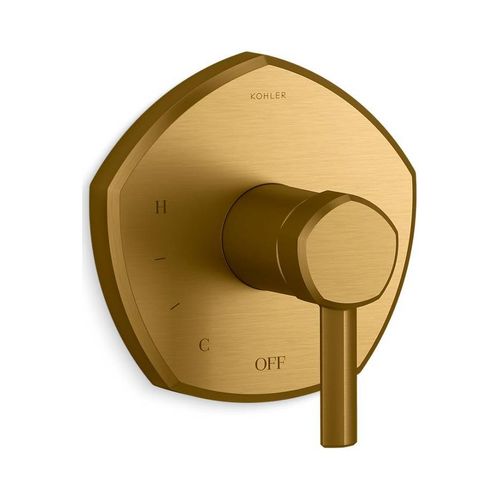 Main product image of Rite-Temp Valve Trim w/ Lever Handle (Vibrant Brushed Moderne Brass)