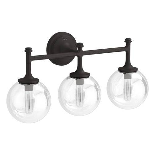 Main product image of Bellera Three-Light Sconce (Matte Black), K-31763-SC03-BLL
