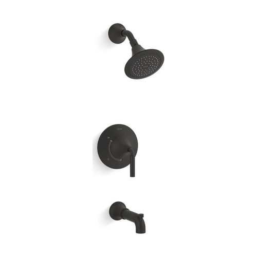 Main product image of Rite-Temp Bath And Shower Trim Kit, 1.75 GPM (Matte Black), K-TS27421-4G-BL