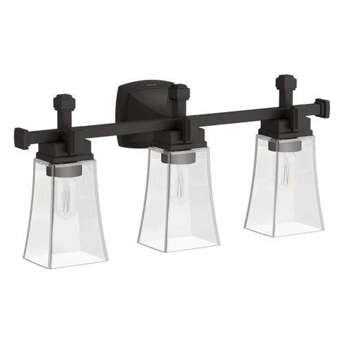 Main product image of Riff Three-Light Sconce (Matte Black), K-31757-SC03-BLL