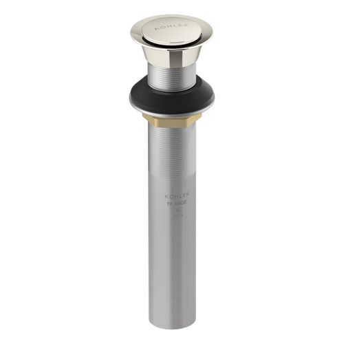 Main product image of Clicker Drain Without Overflow (Vibrant Polished Nickel), K-33151-SN
