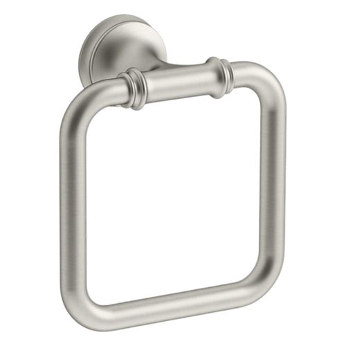 Main product image of Bellera Towel Ring (Vibrant Brushed Nickel), K-27386-BN