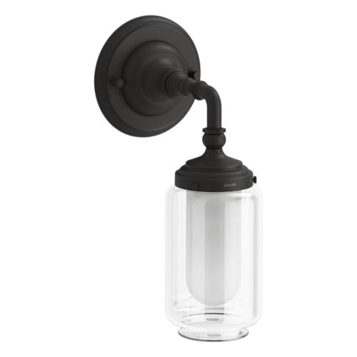 Main product image of Artifacts One-Light Sconce (Matte Black), K-72584-BLL
