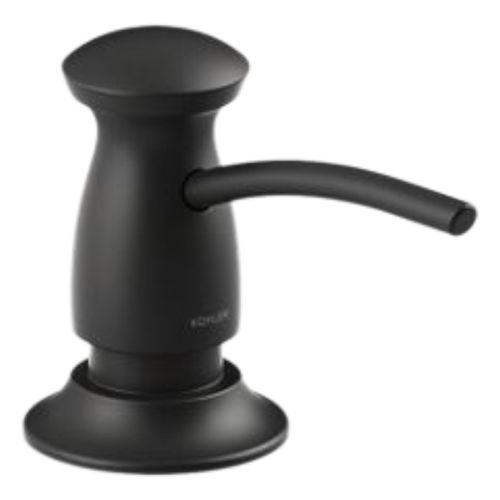 Main product image of Transitional Design Soap/Lotion Dispenser (Matte Black), K-1893-C-BL