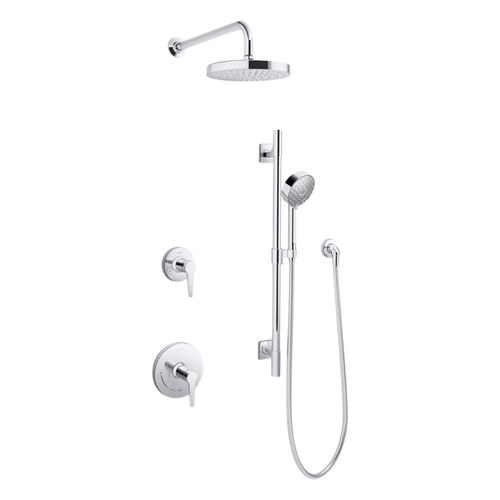 Main product image of Awaken Showering Kit, 2.5 Gpm (Polished Chrome), K-26914-Y-CP