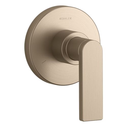 Main product image of Composed Mastershower Transfer Valve Trim w/ Lever Handle (Vibrant Brushed Bronze), K-T73140-4-BV
