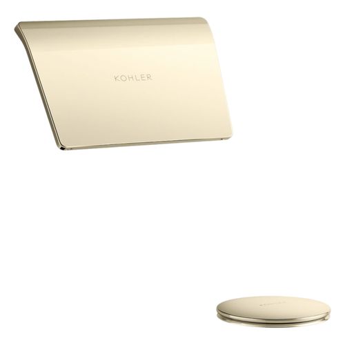 Main product image of Tea-For-Two Bath Drain Trim (Vibrant French Gold), K-23857-AF