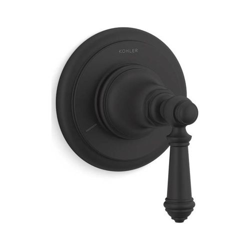Main product image of Mastershower Transfer Valve Trim w/ Lever Handle (Matte Black)