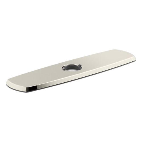 Main product image of Graze Three-Hole Kitchen Faucet Escutcheon (Vibrant Polished Nickel), K-22071-SN