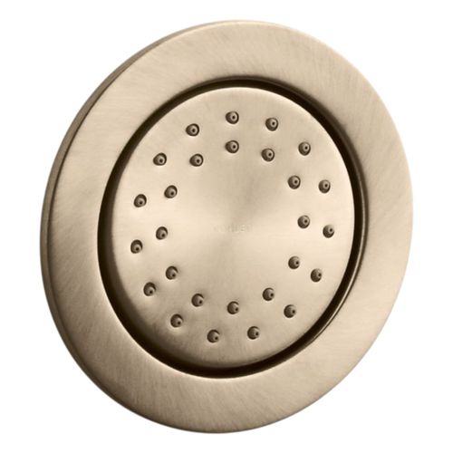 Main product image of Watertile Round 27-Nozzle Single-Function Body Spray, 1.0 Gpm (Vibrant Brushed Bronze), K-77119-BV