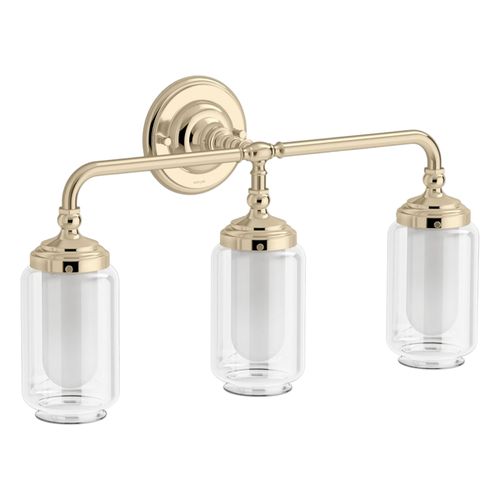 Main product image of Artifacts Three-Light Sconce (French Gold), K-32806-SC03-AFL