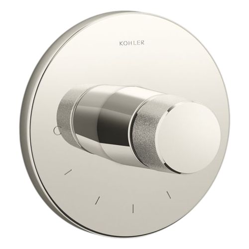 Main product image of Components Mastershower Temperature Control Valve Trim w/ Oyl Handle (Vibrant Polished Nickel), K-T78027-8-SN