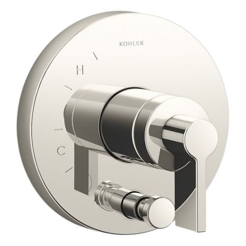 Main product image of Components Rite-Temp Valve Trim w/ Lever Handle And Diverter (Vibrant Polished Nickel), K-T78016-4-SN