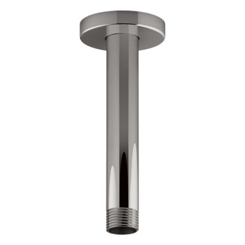 Main product image of Statement 6" Ceiling-Mount Single-Function Rainhead Arm And Flange (Vibrant Titanium), K-26320-TT