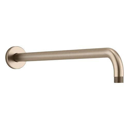 Main product image of Statement 19" Wall-Mount Single-Function Rainhead Arm And Flange (Vibrant Brushed Bronze), K-26307-BV