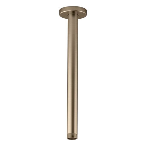 Main product image of Statement 12" Ceiling-Mount Single-Function Rainhead Arm And Flange (Vibrant Brushed Bronze), K-26321-BV
