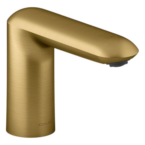 Main product image of Kumin Touchless Single-Hole Lavatory Faucet w/ Kinesis Sensor Technology, 0.5 Gpm (Vibrant Brushed Moderne Brass), K-103K36-SANA-2MB