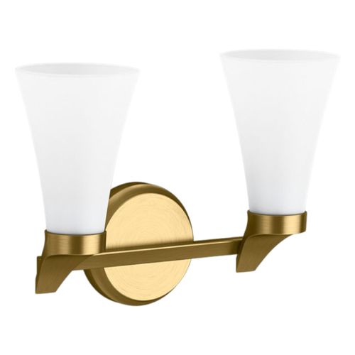 Main product image of Simplice Two-Light Sconce (Brushed Moderne Brass), K-26847-SC02-2GL