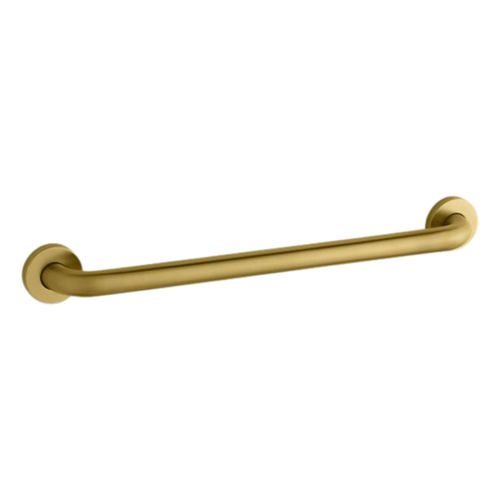 Main product image of Contemporary 18" Grab Bar (Vibrant Brushed Moderne Brass), K-14561-2MB