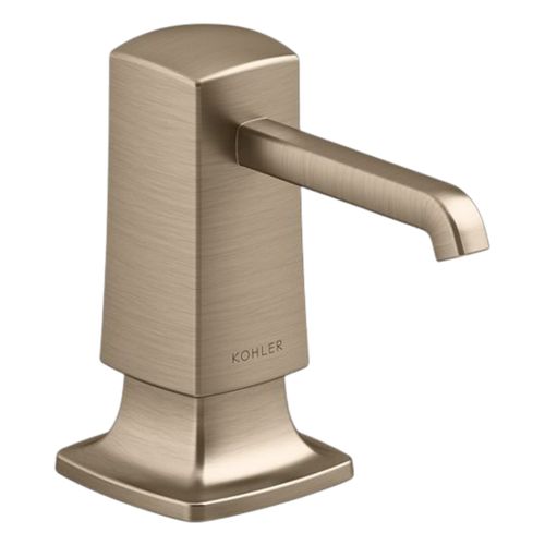 Main product image of Graze Soap/Lotion Dispenser (Vibrant Brushed Bronze), K-35760-BV