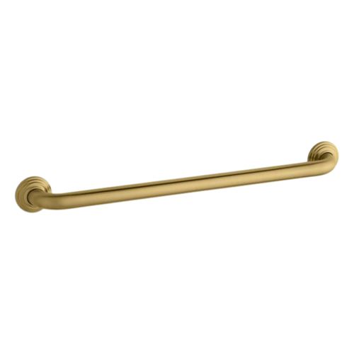 Main product image of Traditional 24" Grab Bar (Vibrant Brushed Moderne Brass), K-10542-2MB