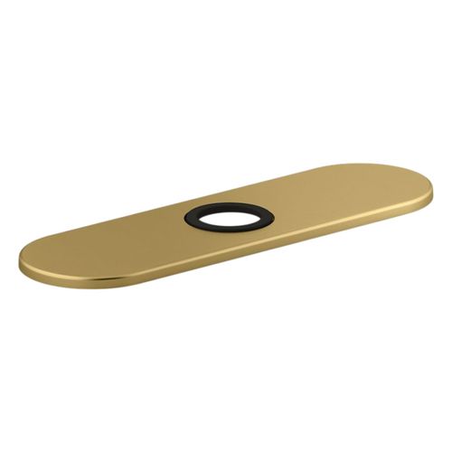 Main product image of 8" Escutcheon Plate For Insight And Kinesis Faucet (Vibrant Brushed Moderne Brass), K-13479-A-2MB