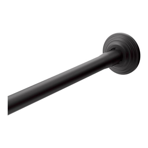Main product image of Expanse Curved Shower Rod (Matte Black), K-9349-BL
