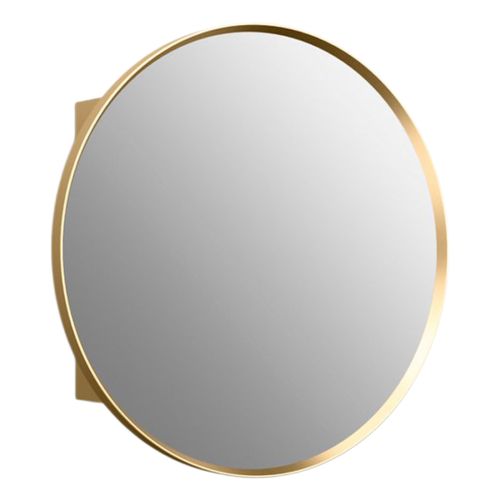 Main product image of Verdera 24" Round Framed Medicine Cabinet (Moderne Brushed Gold), K-35572-BGL