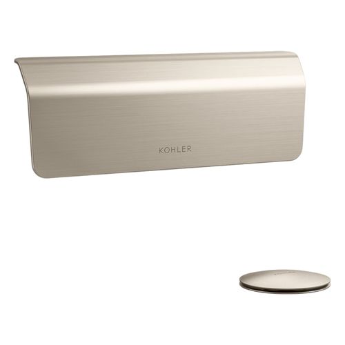 Main product image of Volute Bath Drain Trim (Vibrant Brushed Nickel), K-36361-BN