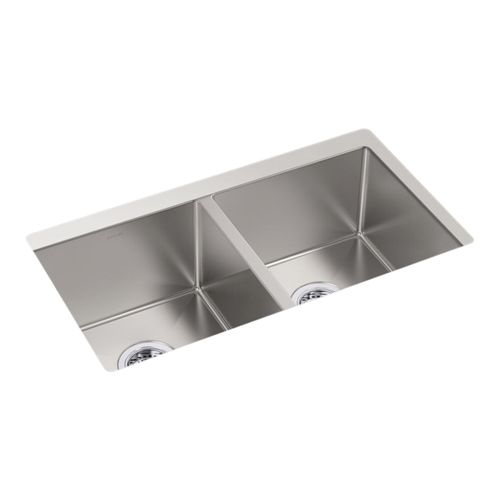 Main product image of Strive 29-1/2" Undermount Double-Bowl Kitchen Sink (Stainless Steel), K-33154-NA