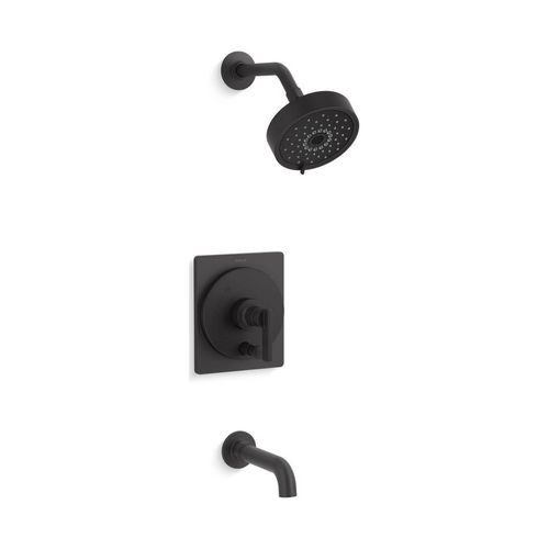 Main product image of Rite-Temp Bath And Shower Trim Kit, 1.75 GPM (Matte Black), K-T35918-4G-BL