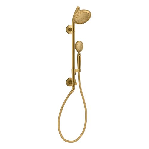 Main product image of Artifacts Hydrorail-S Shower Column Kit, 1.75 Gpm (Vibrant Brushed Moderne Brass), K-76472-G-2MB