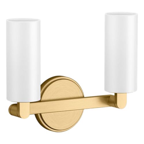 Main product image of Crue Two-Light Sconce (Brushed Moderne Brass), K-35873-SC02-2GL