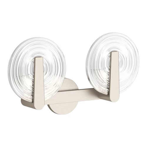 Main product image of Hint Two-Light Sconce (Brushed Nickel), K-38397-SC02S-BNL