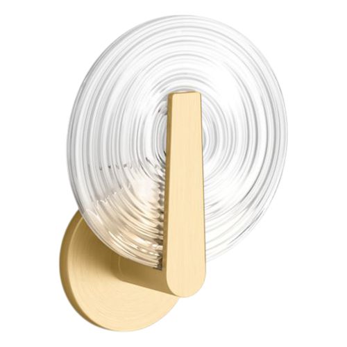 Main product image of Hint One-Light Sconce (Brushed Moderne Brass), K-38396-SC01S-2GL