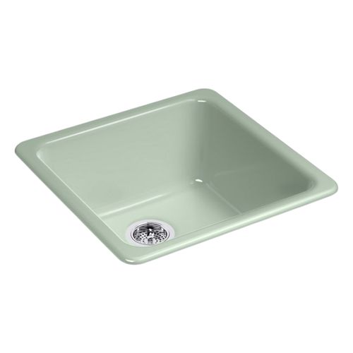 Main product image of Iron/Tones 21" Top-/Undermount Single-Bowl Bar Sink (Aspen Green), K-6587-42