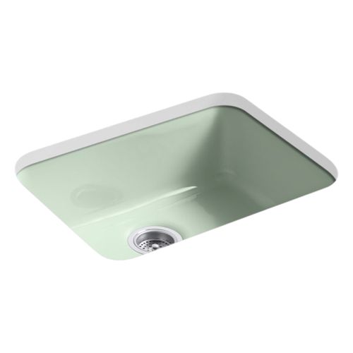Main product image of Iron/Tones 24-1/4" Top-/Undermount Single-Bowl Bar Sink (Aspen Green), K-6585-42